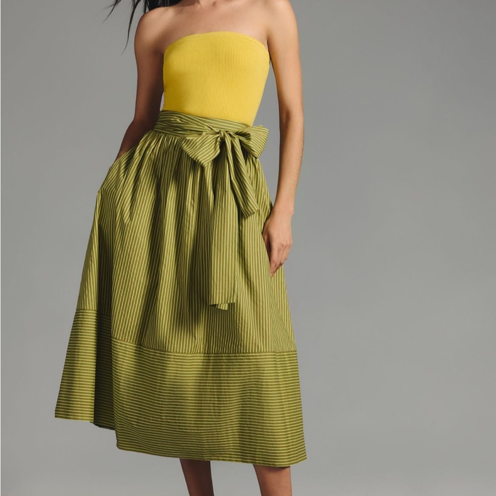 Anthropologie Sunday in Brooklyn A-line Skirt